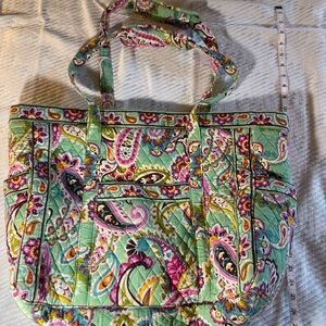 Vera Bradley gently loved weekender bag. Great for the gym or a quick overnight